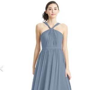 Azazie | Jacey Dress | Dusty Blue